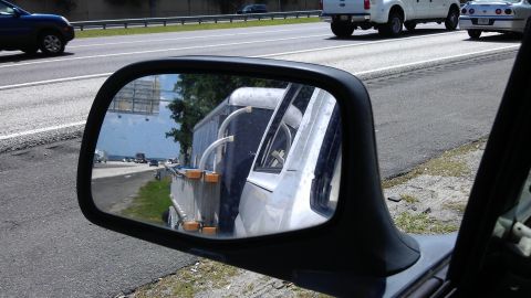 1994 Ford Bronco - On the side of 295, Plan A was to tie the axle up to take weight off the affected tire, but I had no ratcheting tie downs. Since it's a dua…