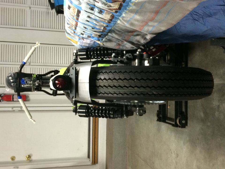1975 Shovelhead sparto taillight rear view