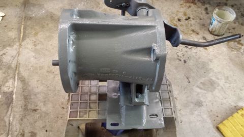 1978 Ford Bronco - Ford transmission housing with part number visible, likely a component from a vehicle.