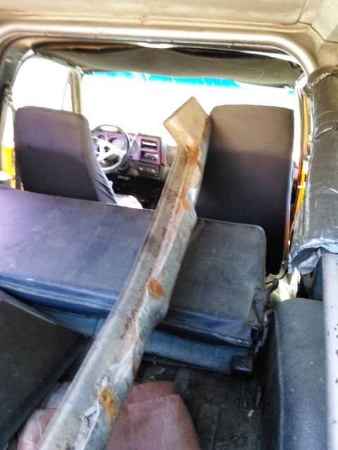 1991 Ford Bronco - Interior view of a 1991 Ford Bronco, including the dashboard and seats.