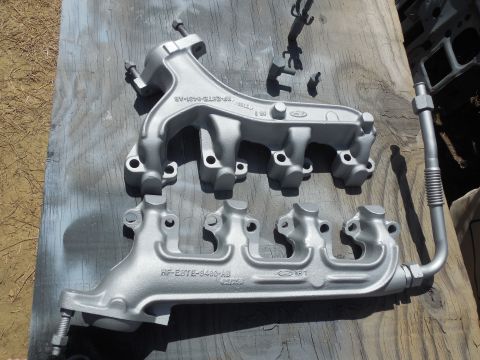1993 Ford Bronco - These are now completely coated with primer (Rustoleum 249340), and paint (Rustoleum 7716) applied & cured by the directions on the can. Th…