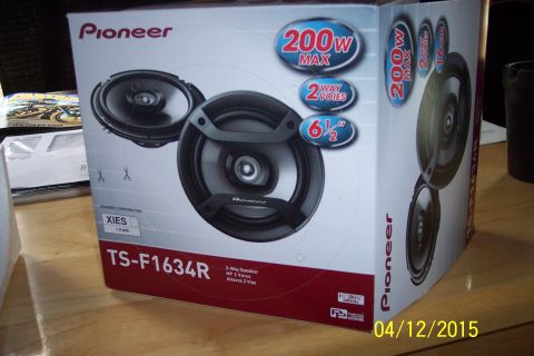 1990 Ford Bronco - Box for Pioneer TS-F1634R 2-Way Speakers, rated at 200W MAX.