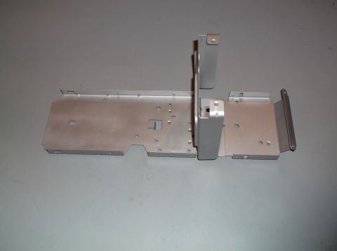 1999 Mercury Grand Marquis - This metal assembly features multiple attachment points and a complex shape, suggesting it's a specialized vehicle part.