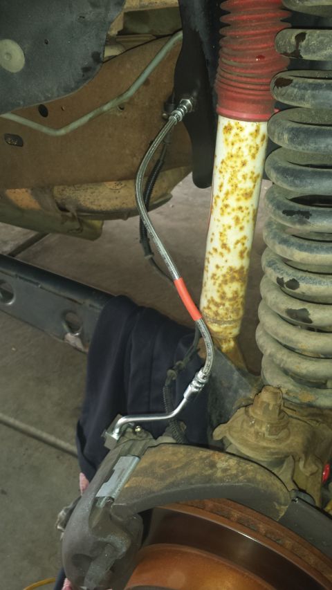 1996 Ford Bronco - Passenger side installed
