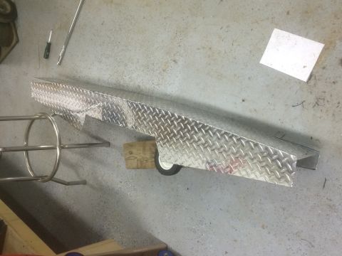 1993 Ford Bronco - welded on the floor