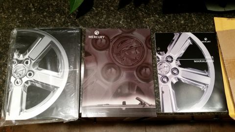 2003 Mercury Marauder - 2001, 2002, 2003 Auto Show media kits