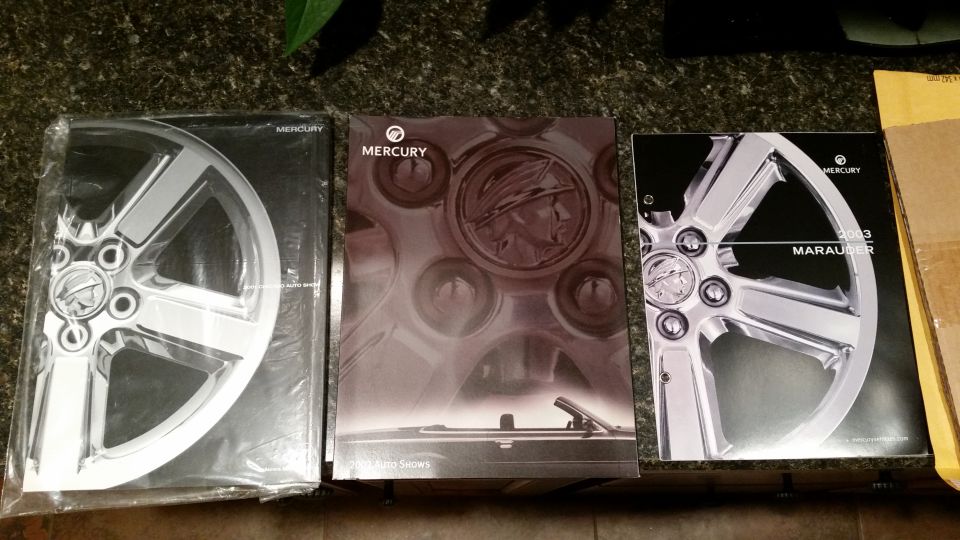2001, 2002, 2003 Auto Show media kits