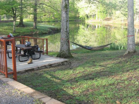2006 Suzuki DR-Z400S - hammock camping in tennessee