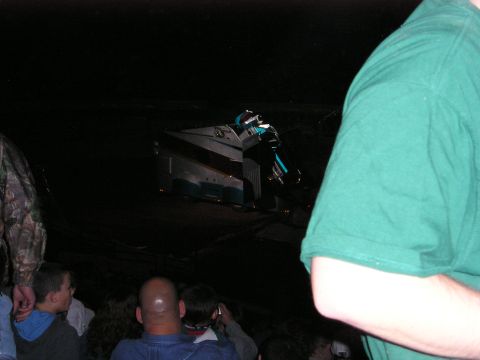 1996 Ford Bronco - A monster truck is visible in the background during a nighttime event.