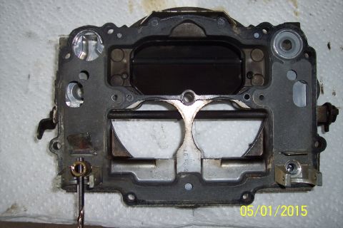 1973 Ford F-250 - Carburetor base plate with a date code stamped on it. The registry claims it is from a 1973 Ford F-250.