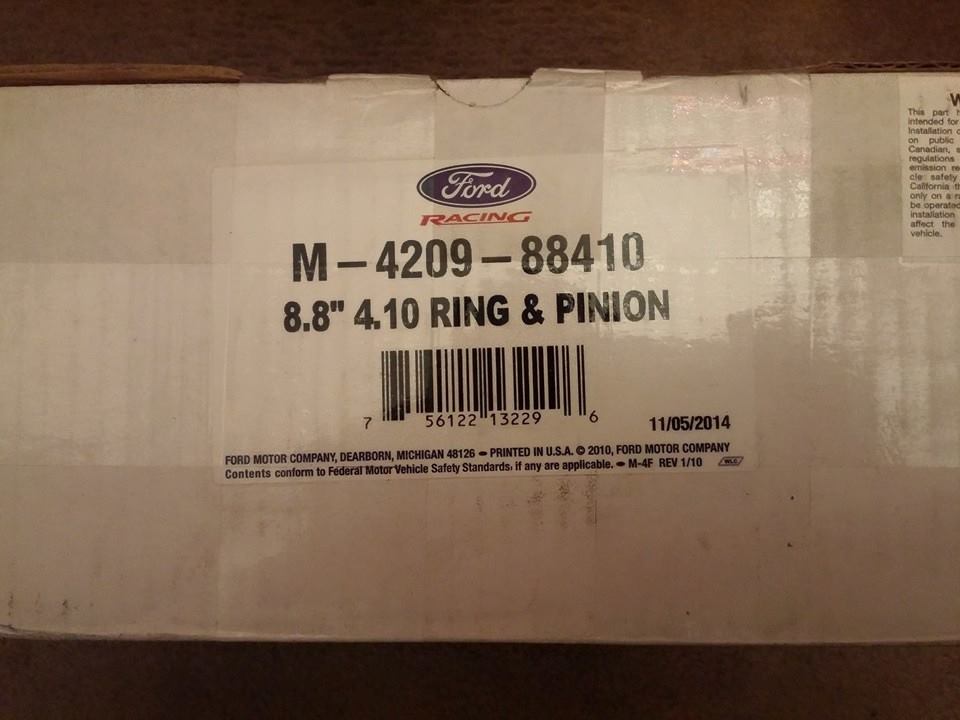 Ford Racing M-4209-88410 8.8" 4.10 Ring & Pinion box