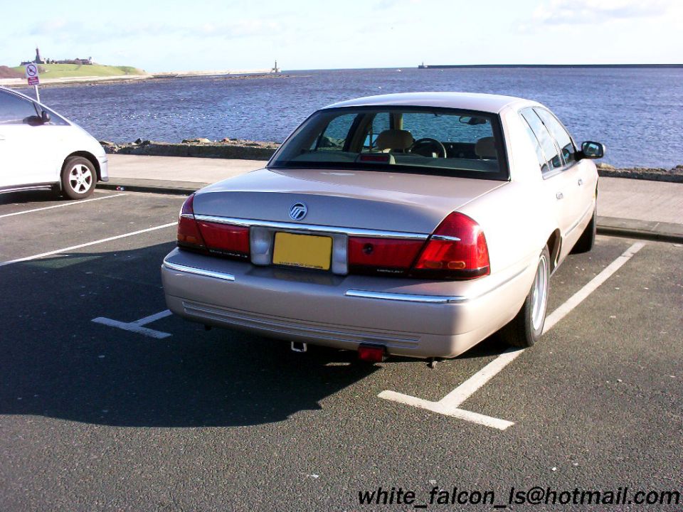 Rear view of Ovie's US Spec '98 Grand Marquis LS