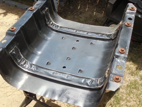 1993 Ford Bronco - This is just cleaned - nothing special. There was an unpainted spot near the edge that has primer/sealer & a shot of gloss black in the for…