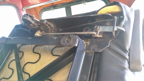 1978 Ford Bronco - Flip seat assembly