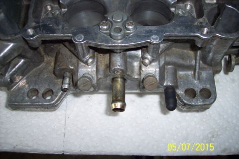 1973 Ford F-250 - Carburetor part shown in detail, likely for engine rebuild or modification.