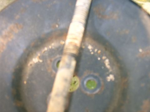 1992 Ford F-150 - Close-up view of a smog pump, a component of the vehicle's emissions system.