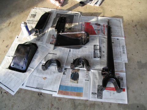 1989 Ford Bronco - getting ready for paint