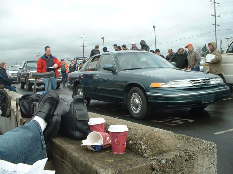 1999 Ford Crown Victoria - Same car. Sold for $1,900.