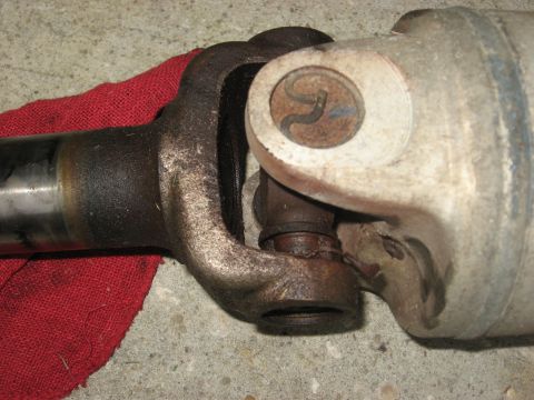 1994 Ford Bronco - Driveshaft U-joint detail, likely from a truck or SUV.