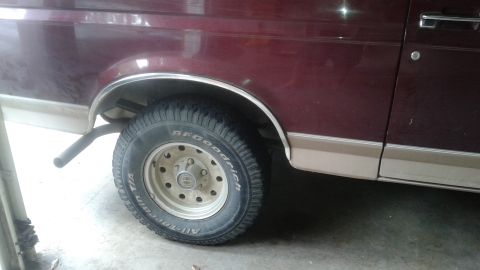 1996 Ford Bronco - old chrome