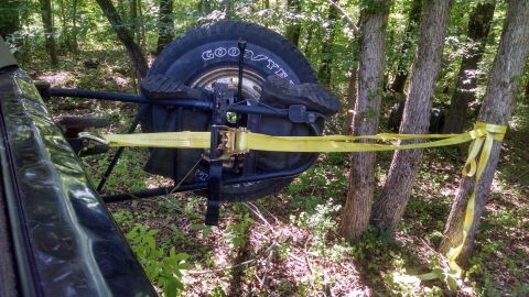 1983 Ford Bronco - Undentation The best way to remove any dent is to apply force in exactly the opposite direction that caused the dent. Since I backed the sp…