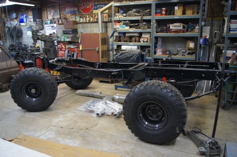 1979 Ford Bronco - Waiting for a powertrain to be installed