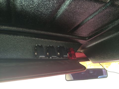 1979 Ford Bronco - Bought some toggle switches from eBayAmazon and mounted them in the visor area of the new headliner I got from LMC.