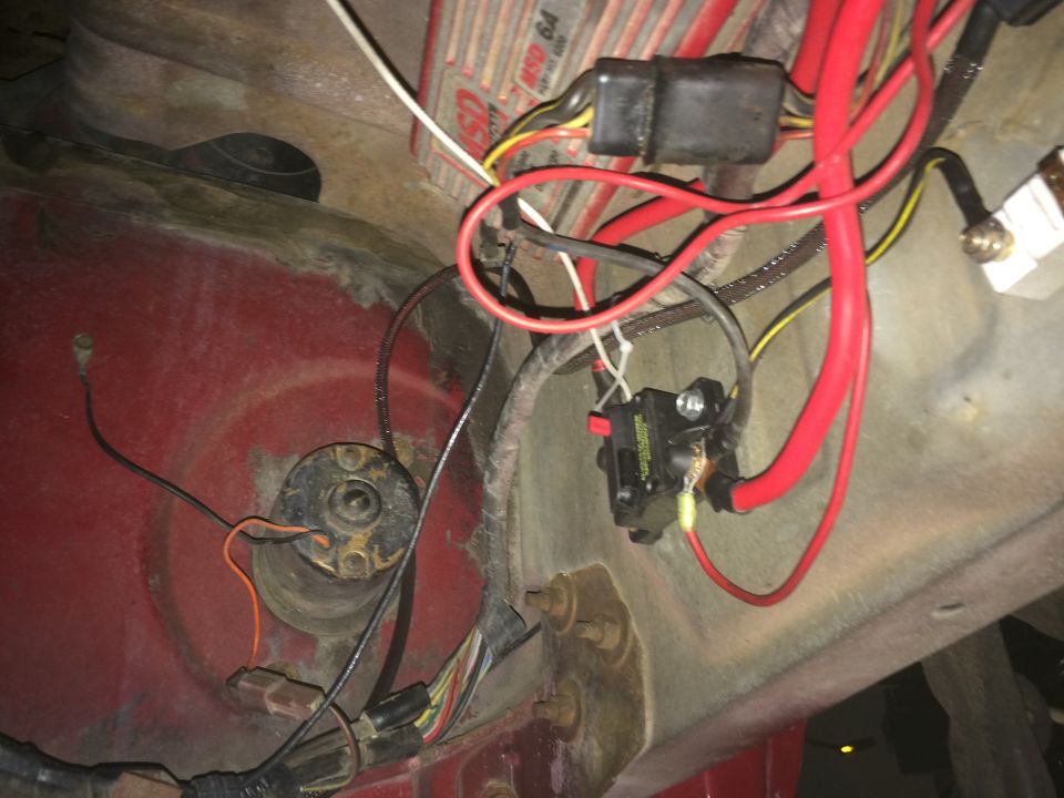 Not allot to show here. Got the 3G unit from a '94 Taurus, Reworked the wiring  and added a 150-amp breaker into the mix.