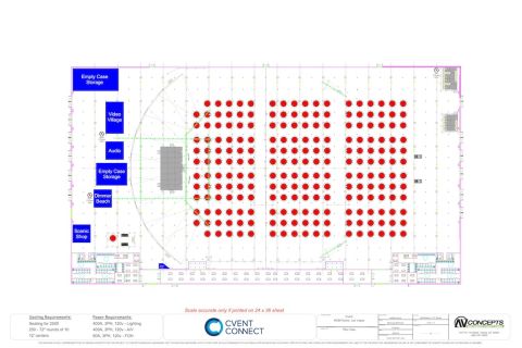 1987 Suzuki Samurai - This is a floor plan for an event layout at the MGM Grand in Las Vegas. It shows the placement of tables, seating, and various service area…
