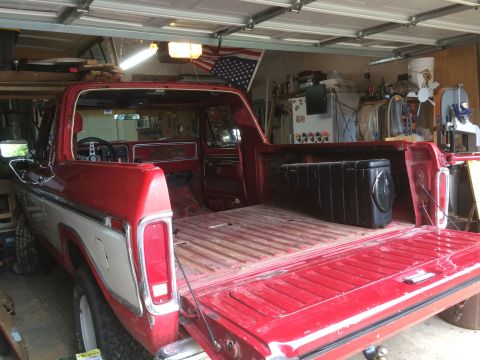 1979 Ford Bronco - VDP fit test.