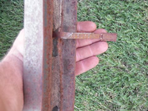 1993 Ford Bronco - I don't know yet if this SN matches the one stamped on the top of the frame rail. UPDATE: Turns out - it doesn't. Not even similar.