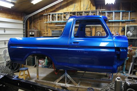 1979 Ford Bronco - Paint looks awesome after Uncle Randy's buffing Job!
