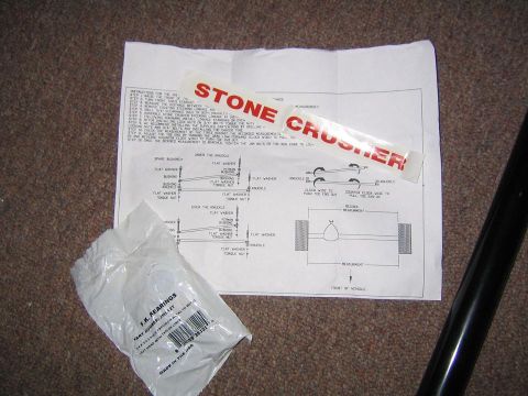 1978 Ford Bronco - Directions and sticker...sweet...