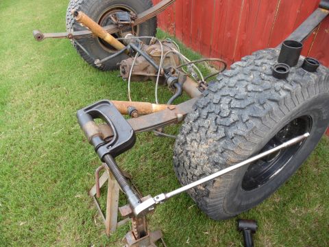1993 Ford Bronco - These bushings weren't totally shot to hell yet, but they were close. I have a set of black Energy Poly ready to go in. [url=http://www.sup…