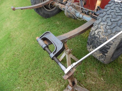 1983 Ford Bronco - These rear spring eye bushings were the easiest, but that's not saying much. For a seized bolt: [url=https://www.supermotors.net/registry/m…