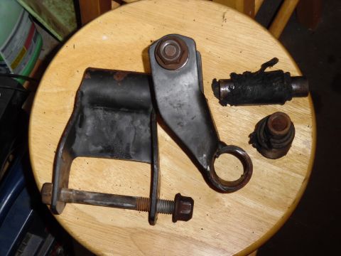 1983 Ford Bronco - These molded-in shackle bushings are probably the worst to press out, although the sleeved version isn't much easier due to the ends of the…