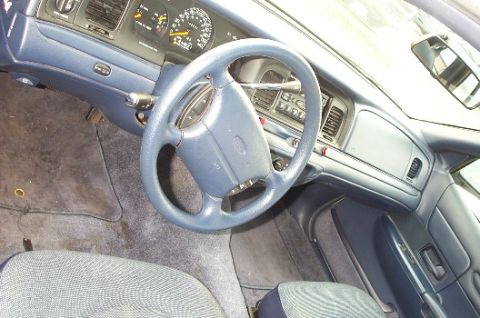 1996 Ford Crown Victoria - 1996 CVPI Interior - At Auction Preview