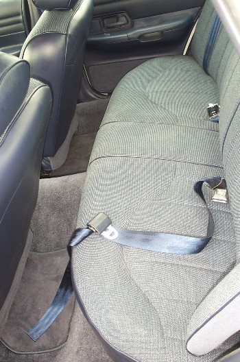 1996 Ford Crown Victoria - 1996 CVPI Back Seat - At Auction Preview