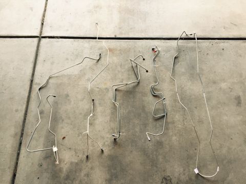 1995 Ford Bronco - Prebent lines