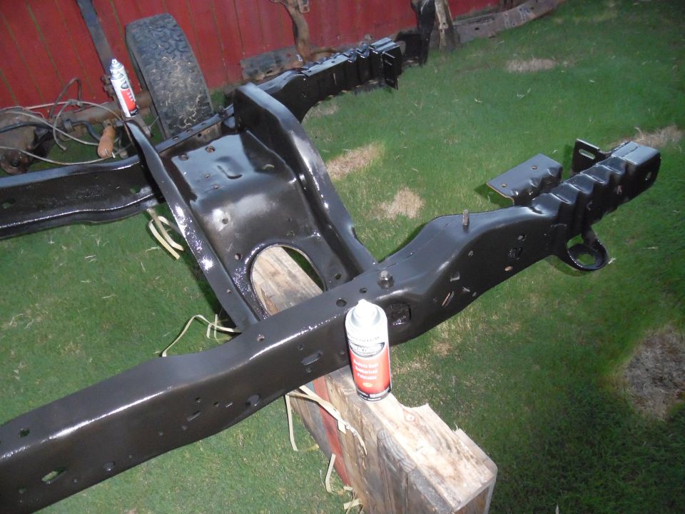 This full layer of RustOleum Rubberized Undercoating (593236)  will hold up much better than the patchwork applied at the factory.  It has been a couple of years since I did this to my '83's '93 frame, and it's holding up well.
[url=https://www.rustoleum.com/product-catalog/consumer-brands/auto/truck-bed-and-undercoating/rubberized-undercoating]Rustoleum Site[/url]
[url=https://www.rustoleum.com/-/media/F688E8C6023342EB9BB37B5E564CB119.ashx]Can Label[/url]