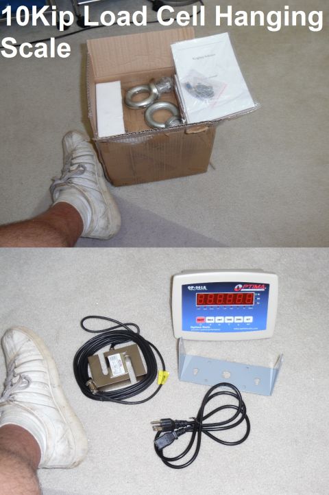 2004 Land Rover Land Rover - 10,000# Load Cell Hanging Scale ~$265 on eBay UN-calibrated