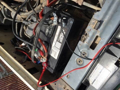1991 Ford Bronco - Battery test hook up