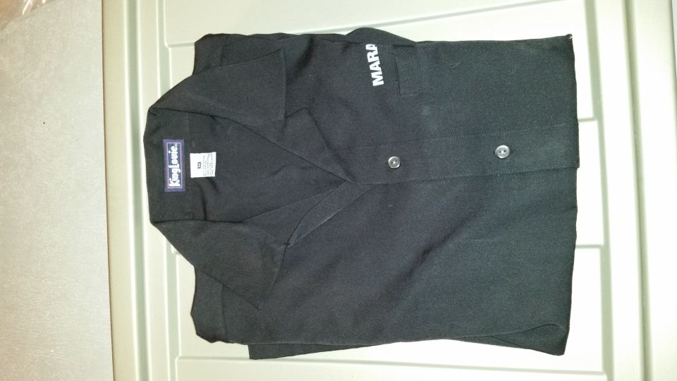 Rare Marauder bowling shirt. Only given to a few engineers at Ford/Lincoln/Mercury that worked on the Marauder project. 

*SOLD*