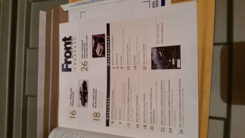 2003 Mercury Marauder - 2003 Mint Lincoln/Mercury FrontLine Magazine for dealerships introducing and spotlighting the "new" Marauder. *SOLD*
