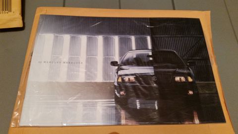 2003 Mercury Marauder - 2003 dealership Marauder brochure. $10