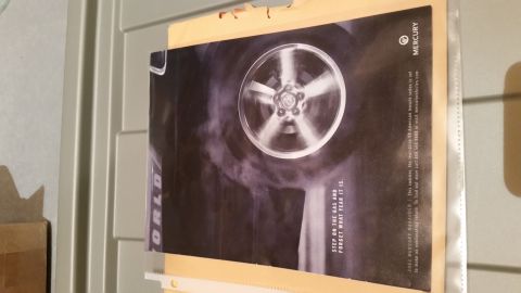 2003 Mercury Marauder - Marauder magazine advert. $10