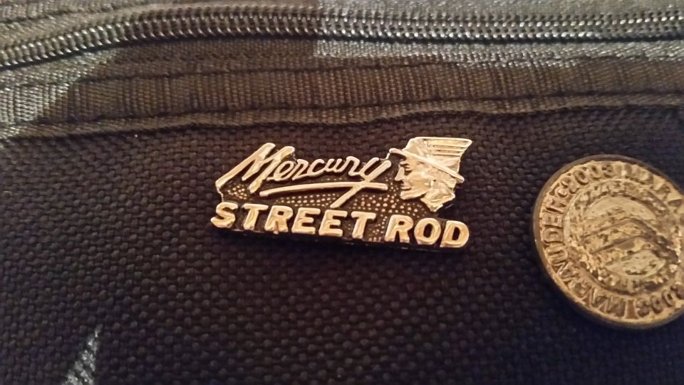 Mercury Street Rod Pin $10