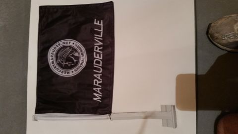2003 Mercury Marauder - Marauderville flag that attaches to the window. *SOLD*