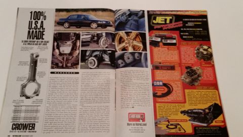 2003 Mercury Marauder - Hot Rod magazine featuring an article on the Marauder's return.