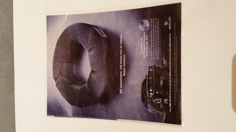 Magazine advert. $10